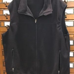Lands' End Mens fleece vest